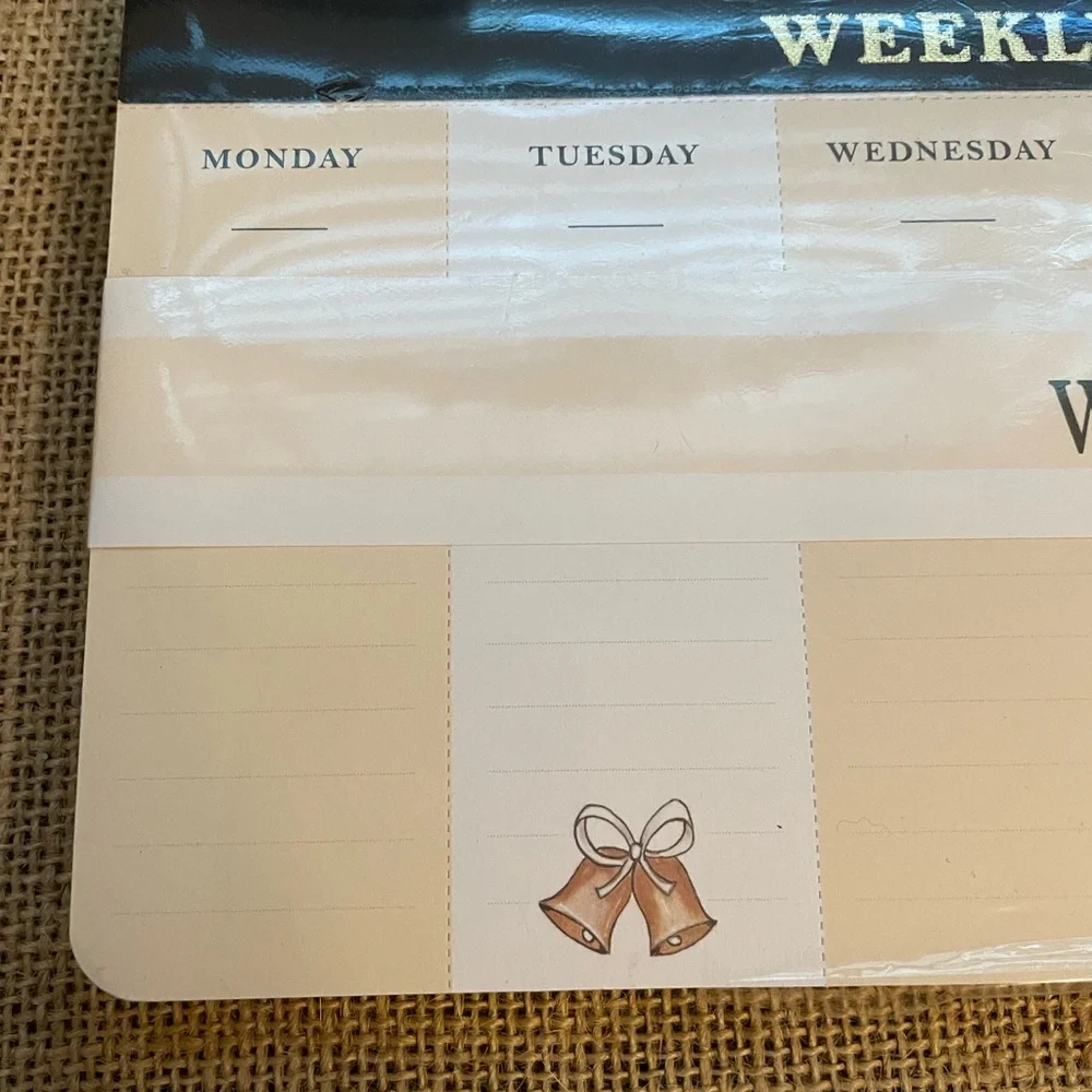 weekly planner
